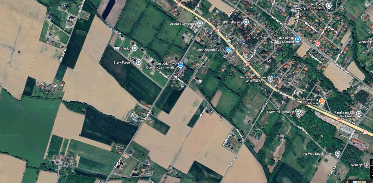 Działka budowlana Stary Toruń, ul. Cedrowa. Zdjęcie 2