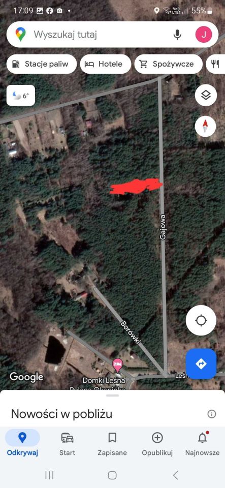 Działka budowlana Okuninka. Zdjęcie 3