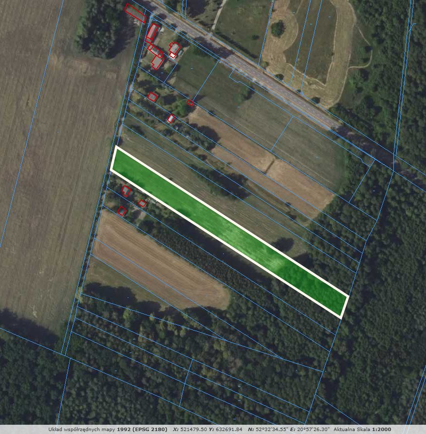 Działka budowlana Święcienica, ul. Pasieki. Zdjęcie 1