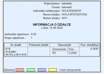 Działka rolno-budowlana Wola Bystrzycka. Zdjęcie 4