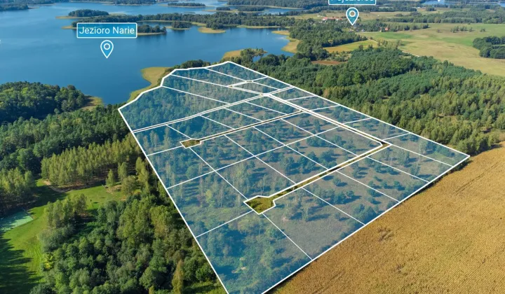 Działka budowlana Pojezierce