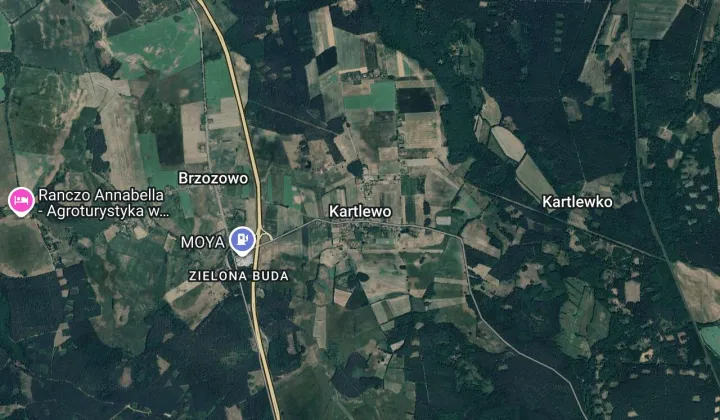 Działka rolna Kartlewo