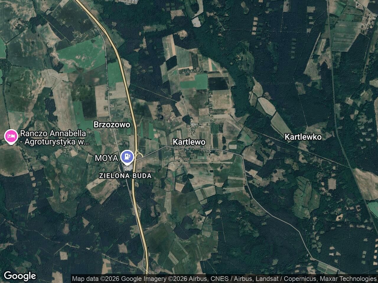 Działka rolna Kartlewo