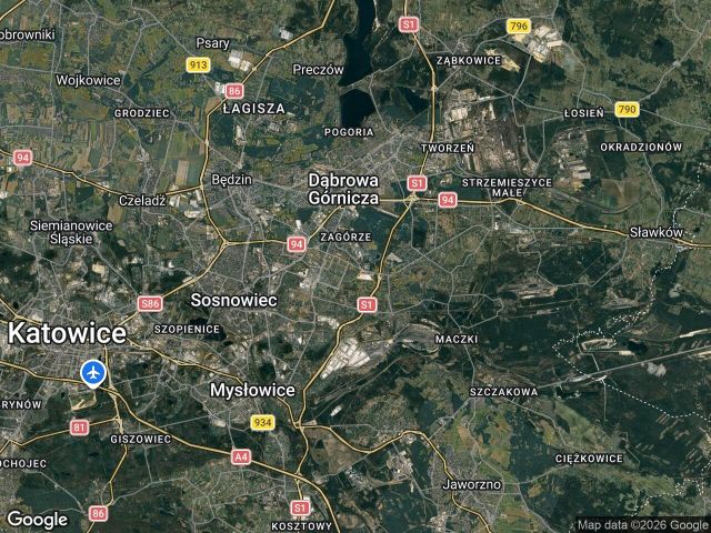 Działka rolno-budowlana Sosnowiec Zagórze, ul. Teofila Lenartowicza. Zdjęcie 1