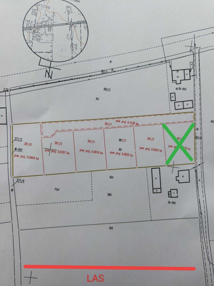 Działka budowlana Wielowieś. Zdjęcie 2