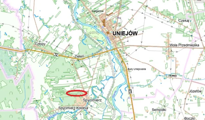 Działka rolno-budowlana Spycimierz