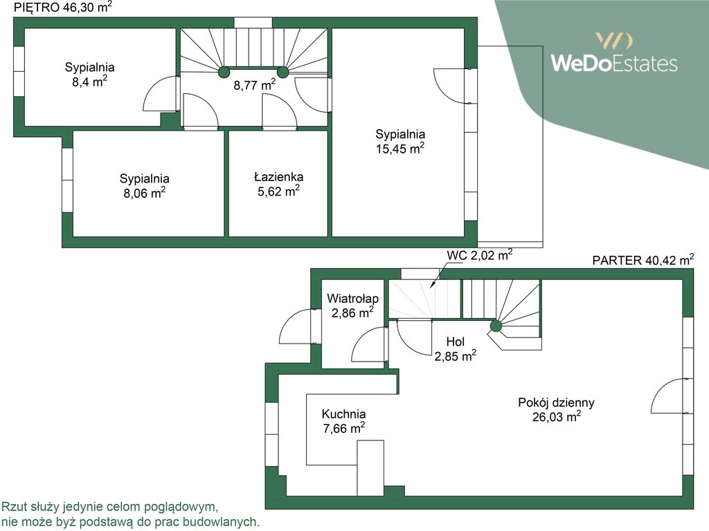 dom szeregowy, 4 pokoje Radzymin, al. Armii Krajowej. Zdjęcie 18