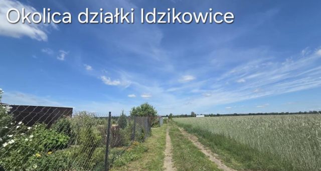 Działka rolna Idzikowice. Zdjęcie 3