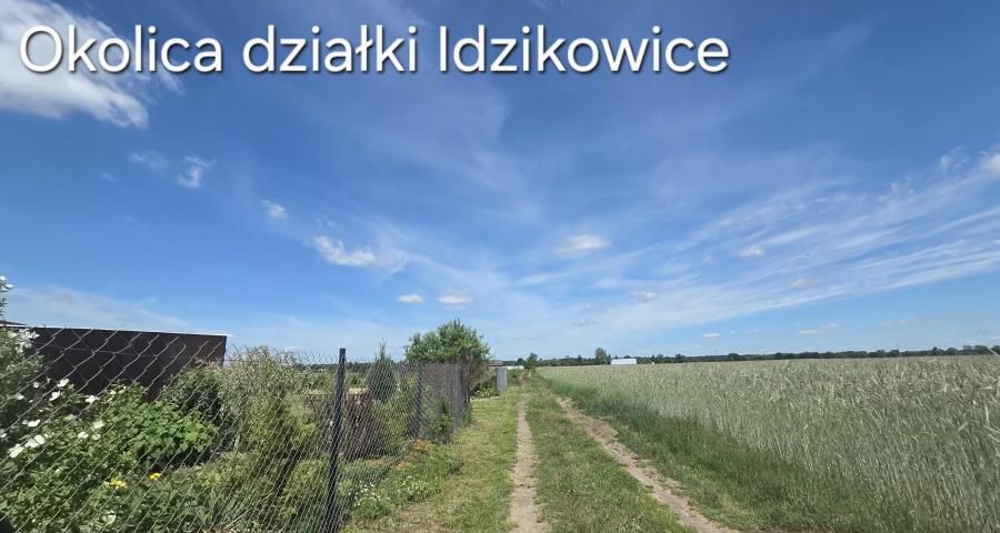 Działka rolna Idzikowice. Zdjęcie 3