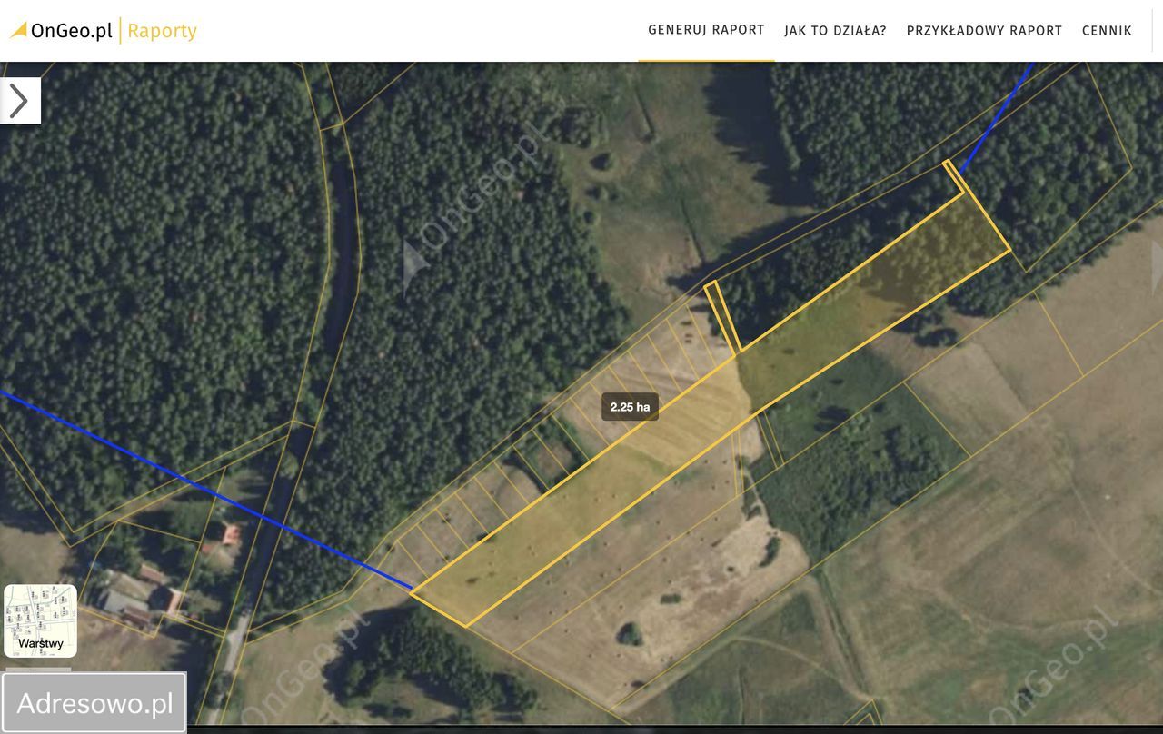 Działka budowlana Szymonka. Zdjęcie 3