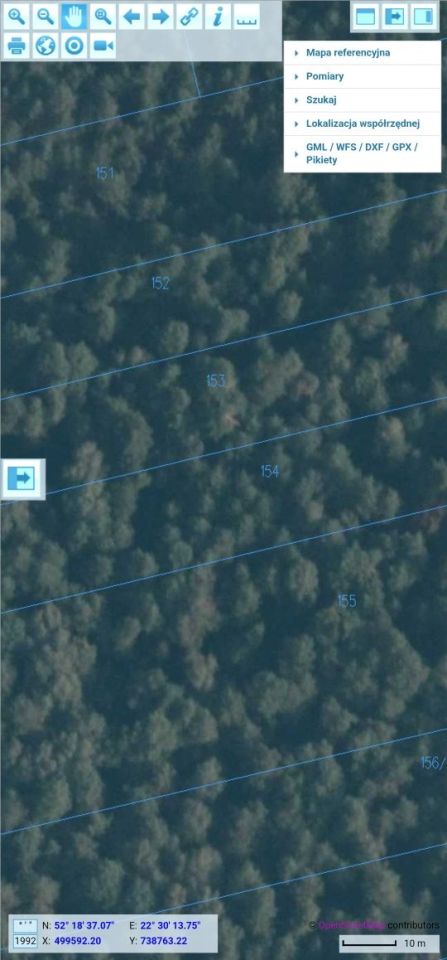 Działka leśna Trębice Dolne. Zdjęcie 3