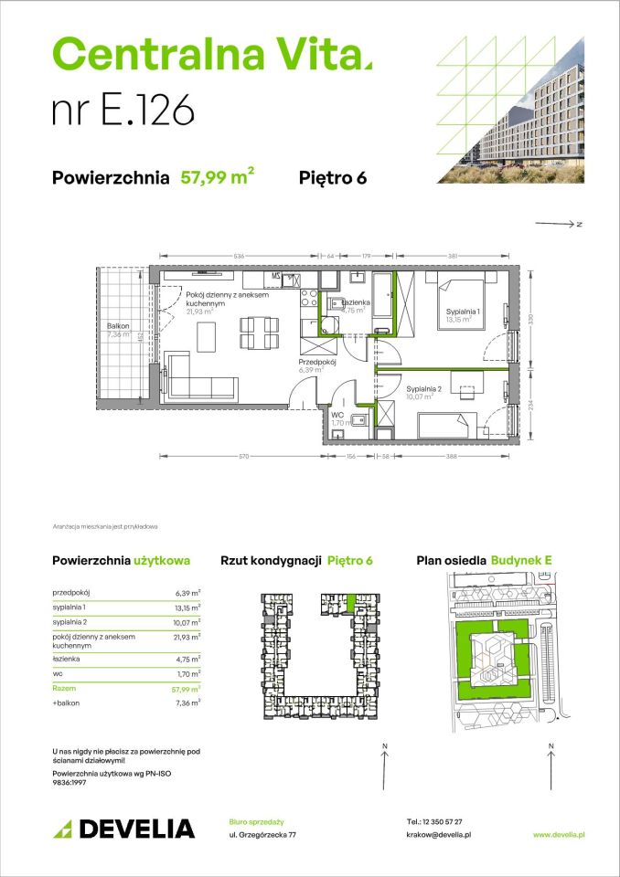 Mieszkanie 3-pokojowe Kraków Czyżyny, ul. Romana Ciesielskiego. Zdjęcie 14