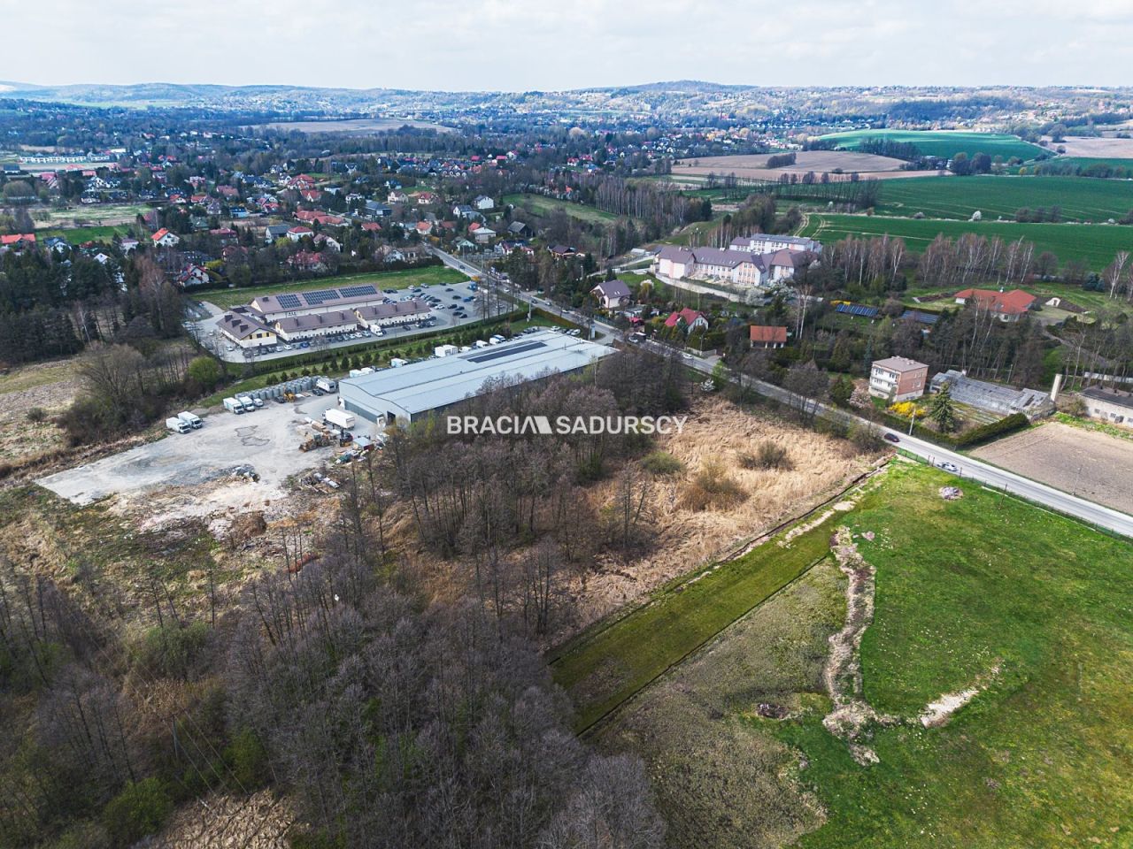 Działka inwestycyjna Brzezie, ul. Szlachecka. Zdjęcie 17