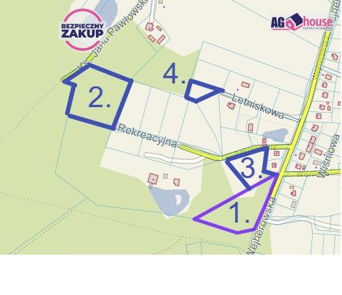 Działka leśna Nowy Dwór Wejherowski, ul. Letniskowa. Zdjęcie 1