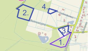 Działka leśna Nowy Dwór Wejherowski, ul. Letniskowa