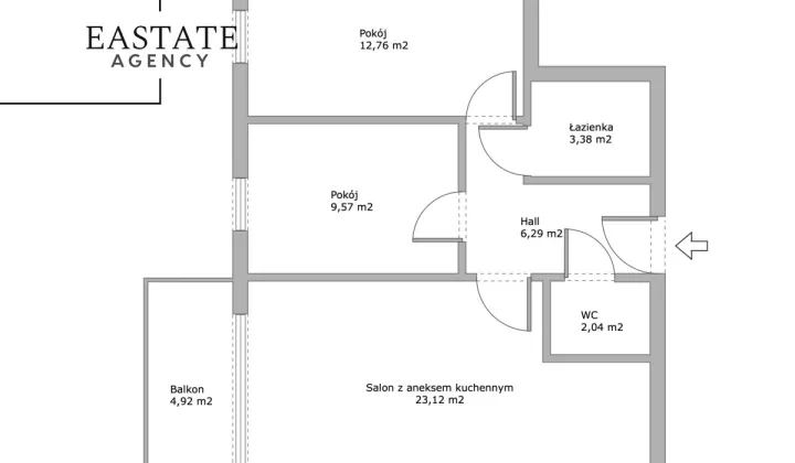 Mieszkanie 3-pokojowe Warszawa Włochy, ul. Zbąszyńska