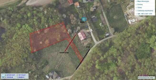 Działka budowlana Kłonice. Zdjęcie 2