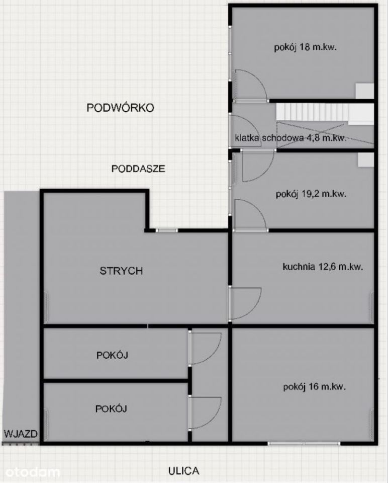 bliźniak Łekno, pl. Powstańców Wlkp.. Zdjęcie 8