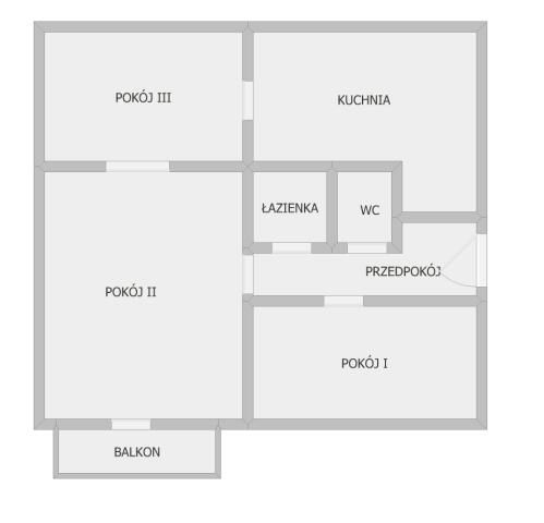 Mieszkanie 3-pokojowe Kraków Prądnik Czerwony, ul. Lublańska. Zdjęcie 1