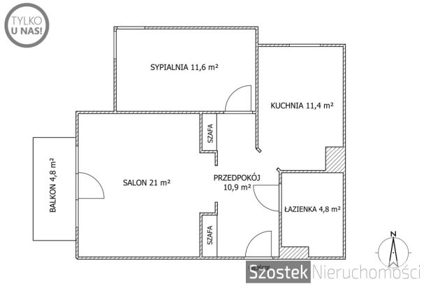 Mieszkanie 2-pokojowe Częstochowa Parkitka, ul. Mazowiecka. Zdjęcie 18