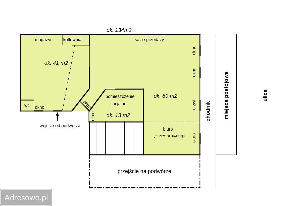 Lokal Bytom Śródmieście, ul. Jana Smolenia. Zdjęcie 2