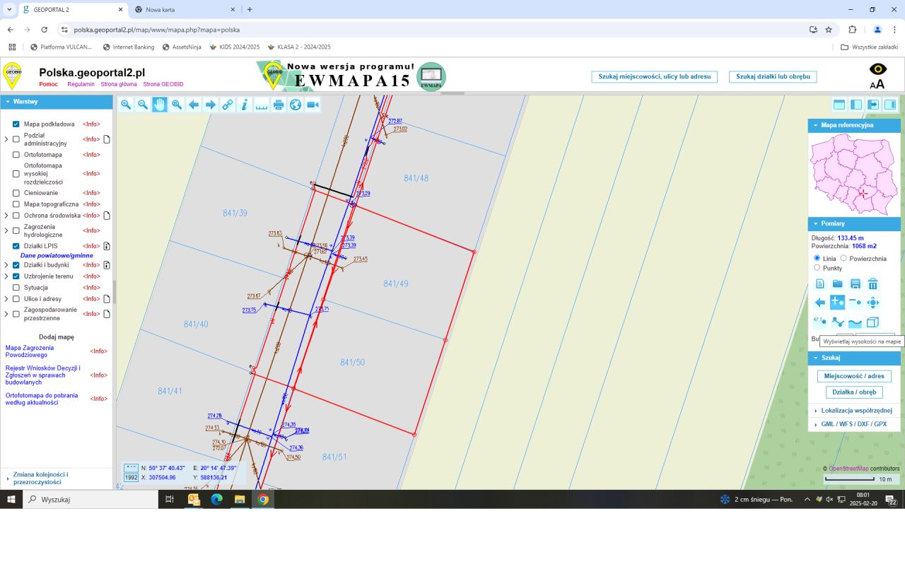 Działka budowlana Skroniów. Zdjęcie 2