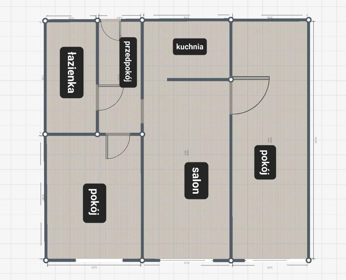 Mieszkanie 3-pokojowe Przyborów. Zdjęcie 6