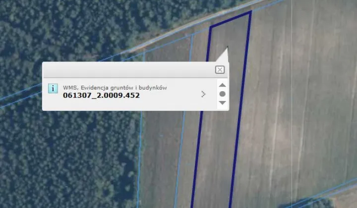 Działka rolna Nowy Orzechów