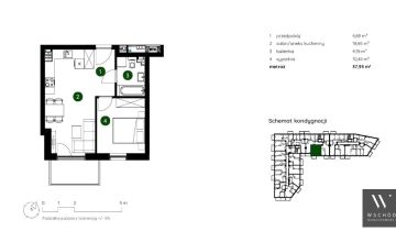 Mieszkanie 2-pokojowe Kraków