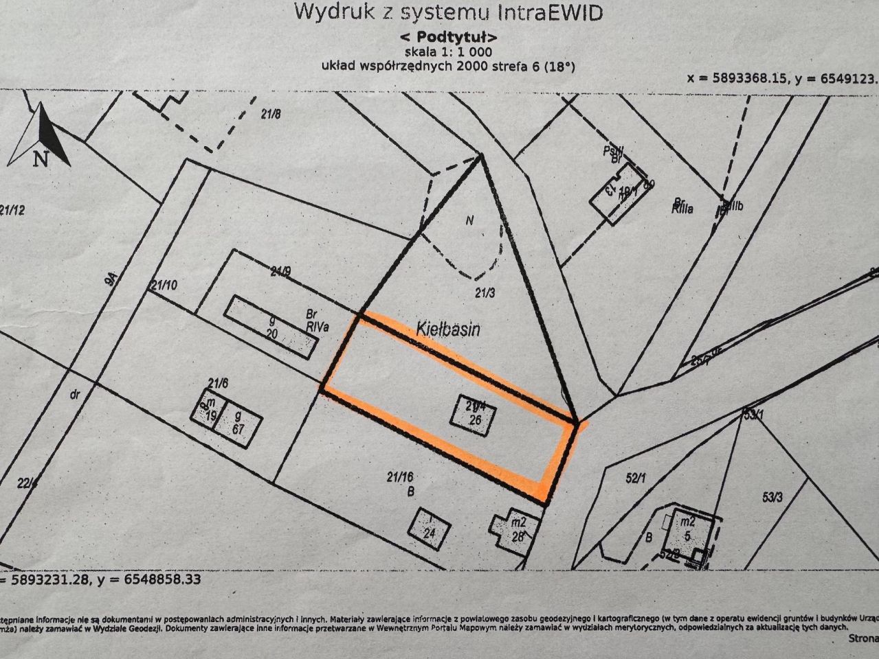 Działka budowlana Kiełbasin. Zdjęcie 6