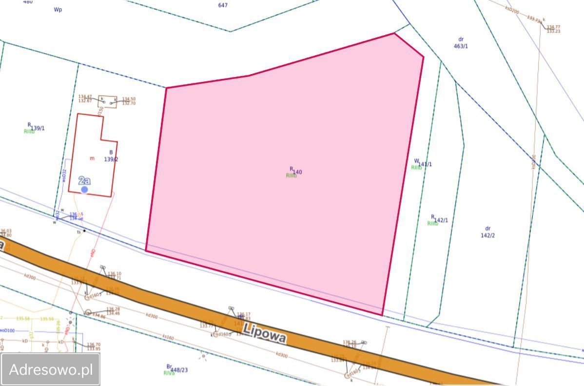 Działka budowlana Strzeszów, ul. Lipowa. Zdjęcie 3