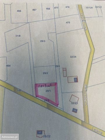Działka budowlana Droszków, ul. Leśna. Zdjęcie 1