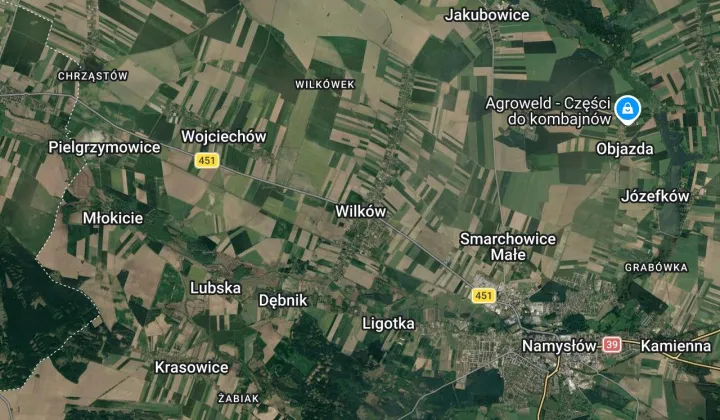 Działka budowlana Wilków