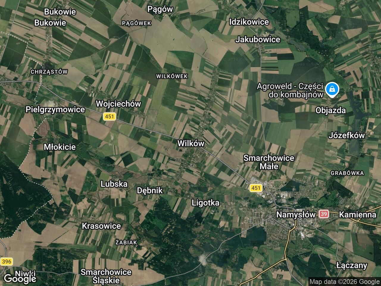 Działka budowlana Wilków. Zdjęcie 1
