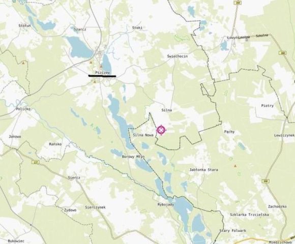 Działka budowlana Pszczew, Silna. Zdjęcie 6