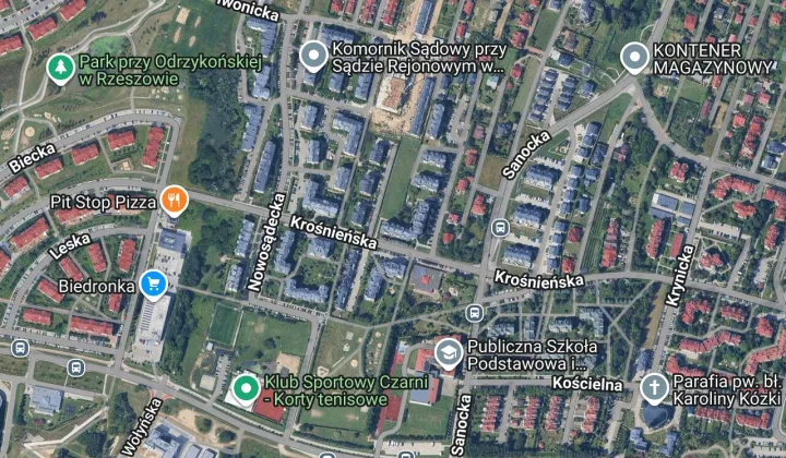 Garaż/miejsce parkingowe Rzeszów, ul. Krośnieńska