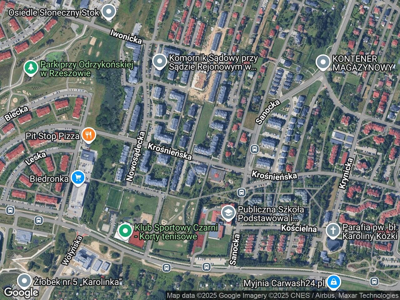 Garaż/miejsce parkingowe Rzeszów, ul. Krośnieńska