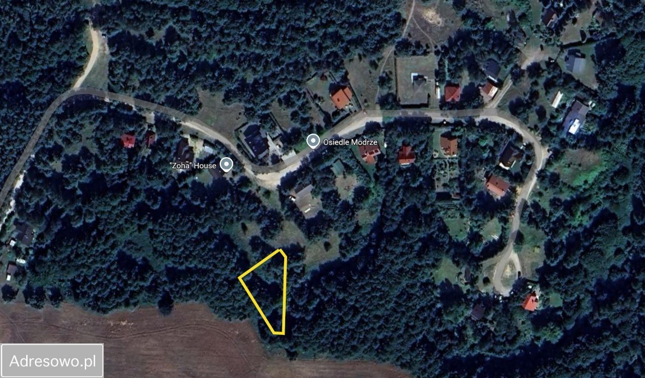 Działka budowlana Lubochnia, os. Modrze. Zdjęcie 2