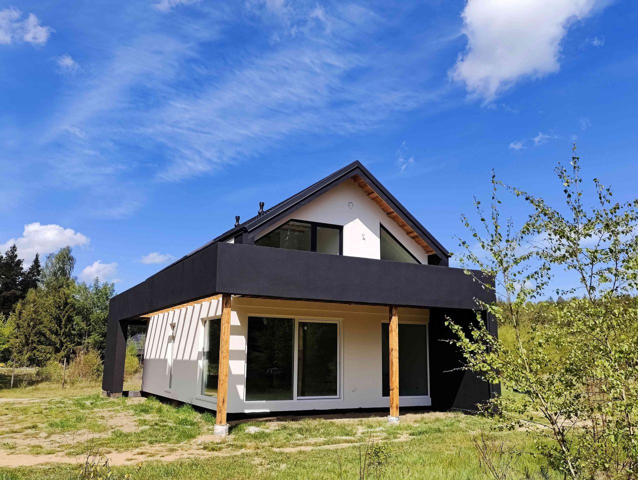 dom wolnostojący, 4 pokoje Mała Piaśnica, ul. Sosnowa. Zdjęcie 2