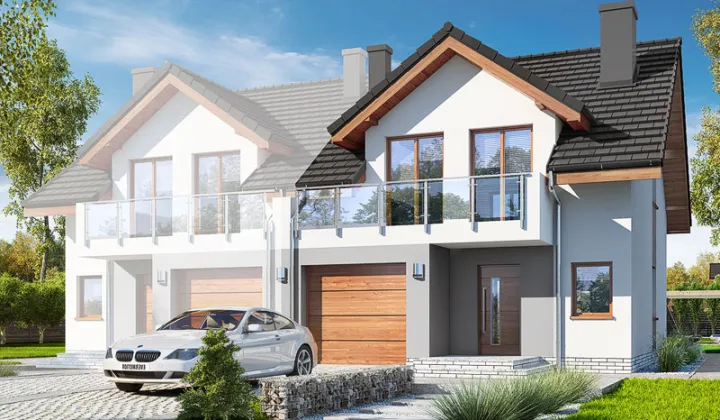 bliźniak, 5 pokoi Obora