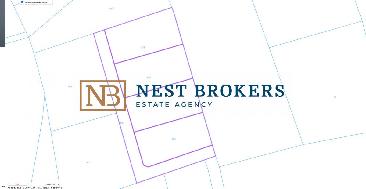 Działka budowlana Trąbki. Zdjęcie 3