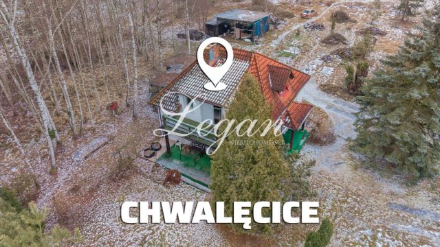 dom wolnostojący, 4 pokoje Chwalęcice, ul. Leśna. Zdjęcie 2