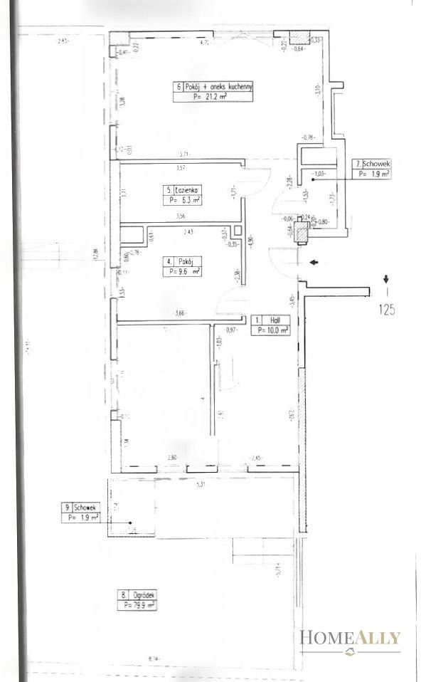 Mieszkanie 3-pokojowe Warszawa Wola, ul. Jana Kazimierza. Zdjęcie 17