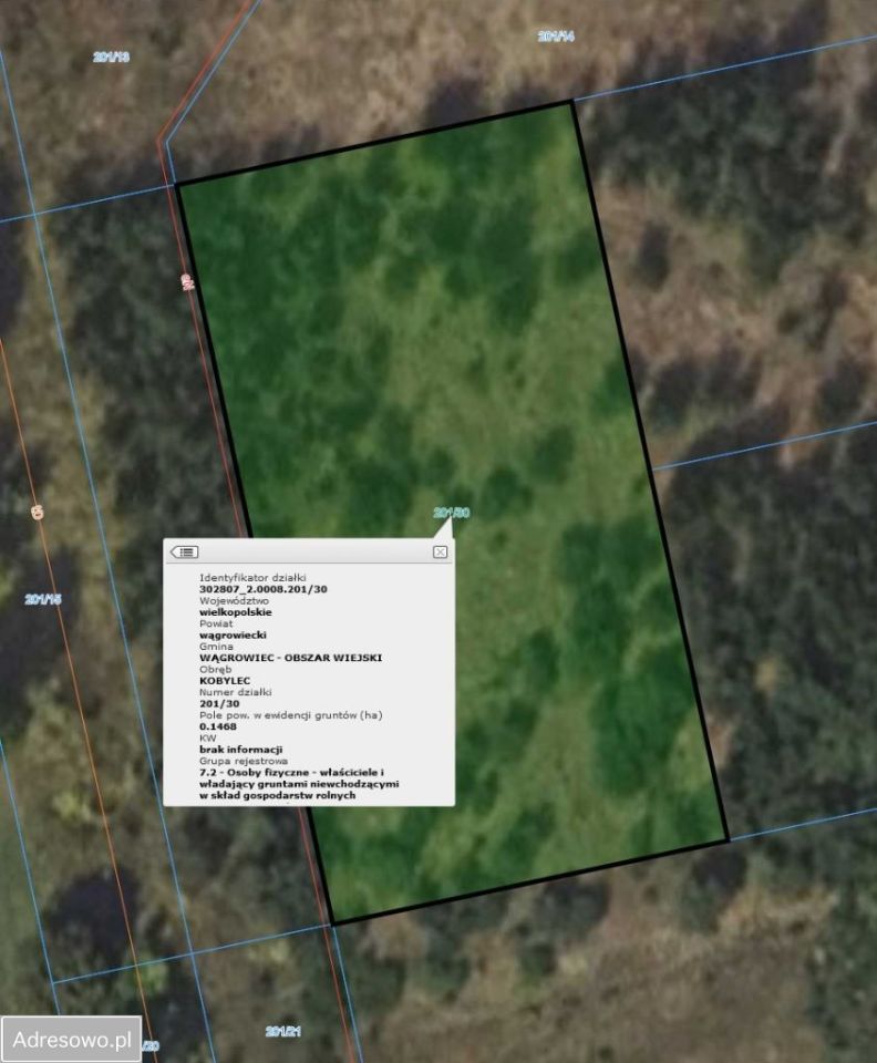 Działka budowlana Kobylec. Zdjęcie 2