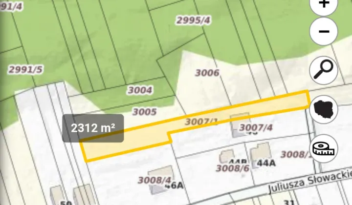 Działka budowlana Ogrodzieniec Józefów, ul. Słowackiego