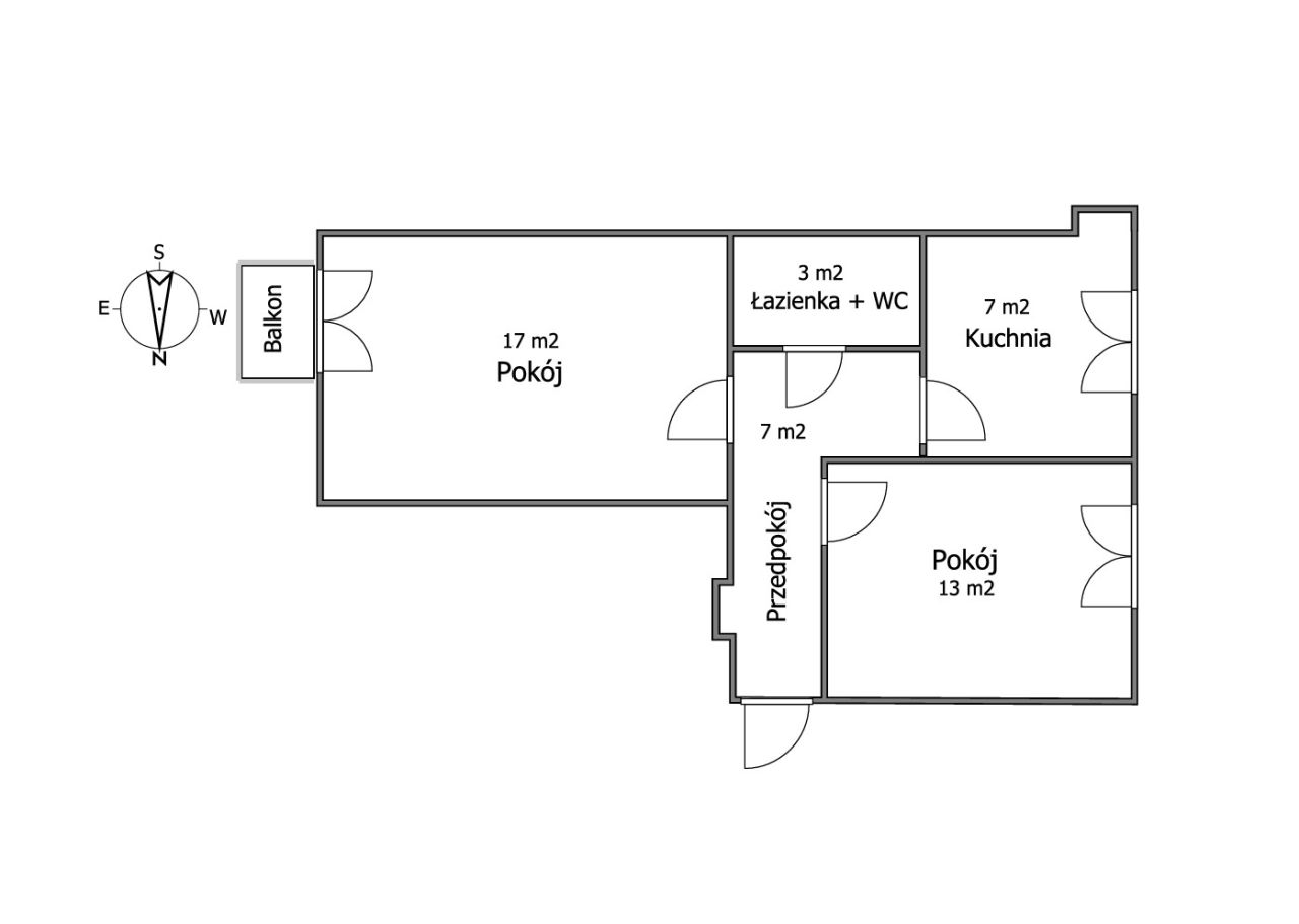 Mieszkanie 2-pokojowe Radom Planty, ul. Romualda Traugutta. Zdjęcie 6