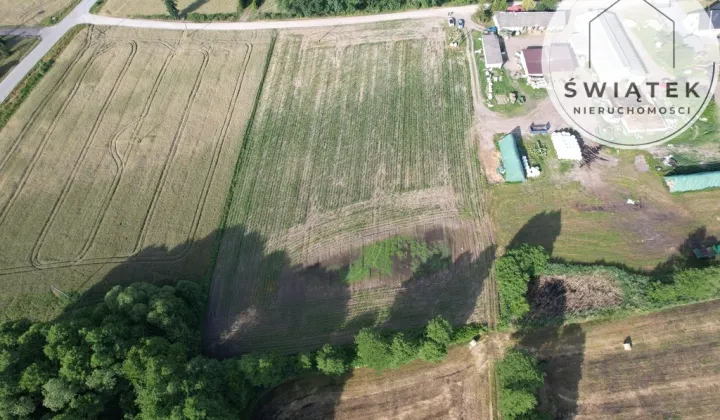 Działka rolna Zarośle Cienkie