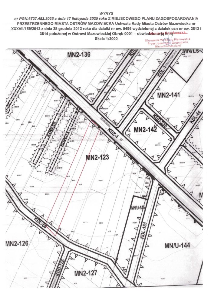 Działka budowlana Ostrów Mazowiecka. Zdjęcie 7