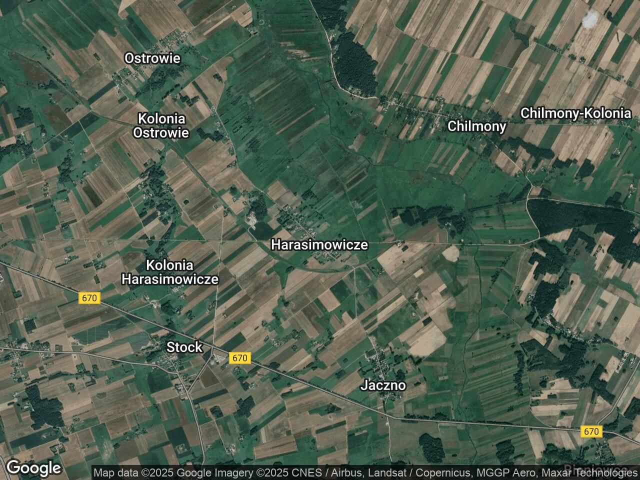 Działka rolna Harasimowicze