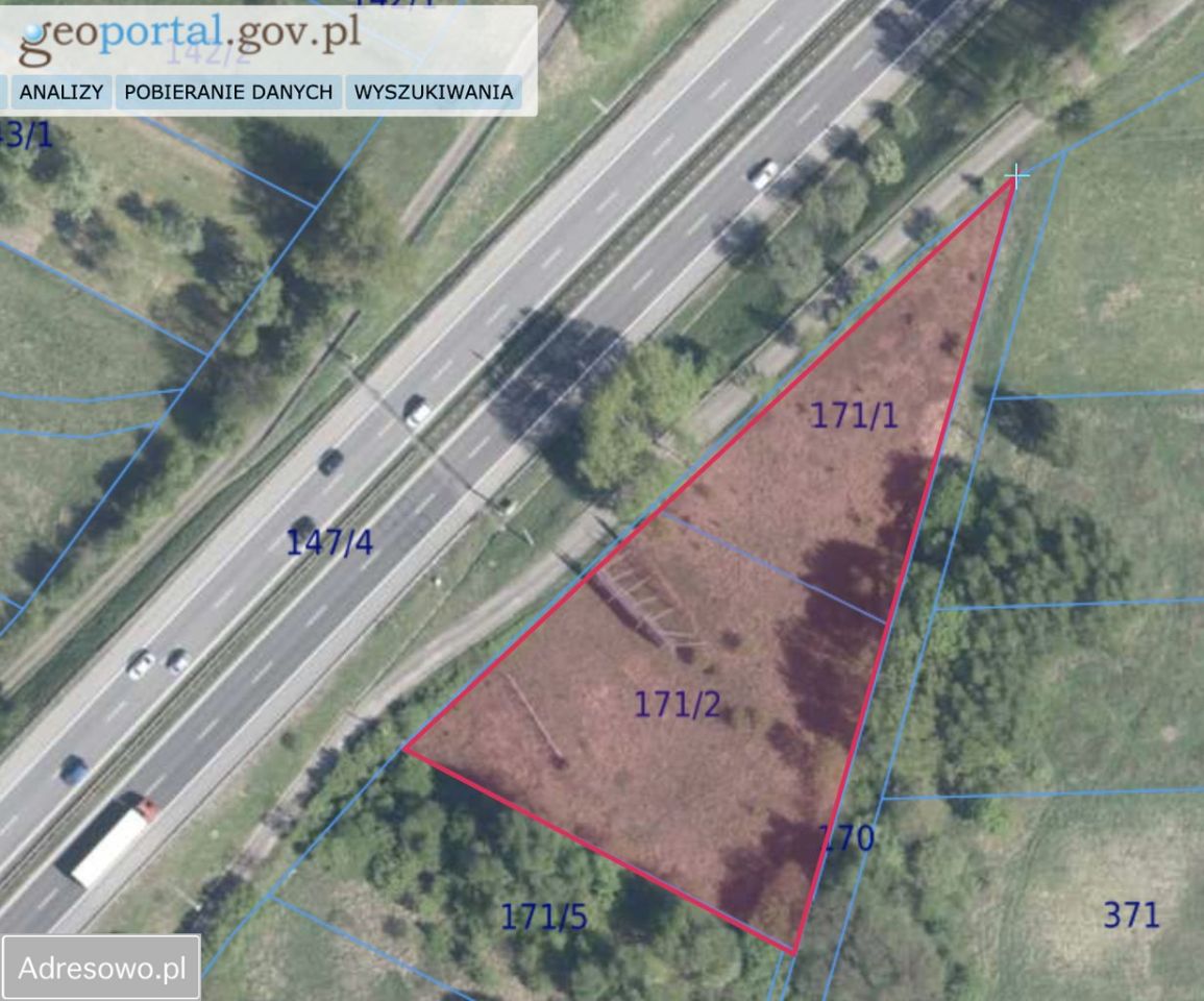 Działka rolno-budowlana Szczyglice, ul. Pod Dębami. Zdjęcie 2